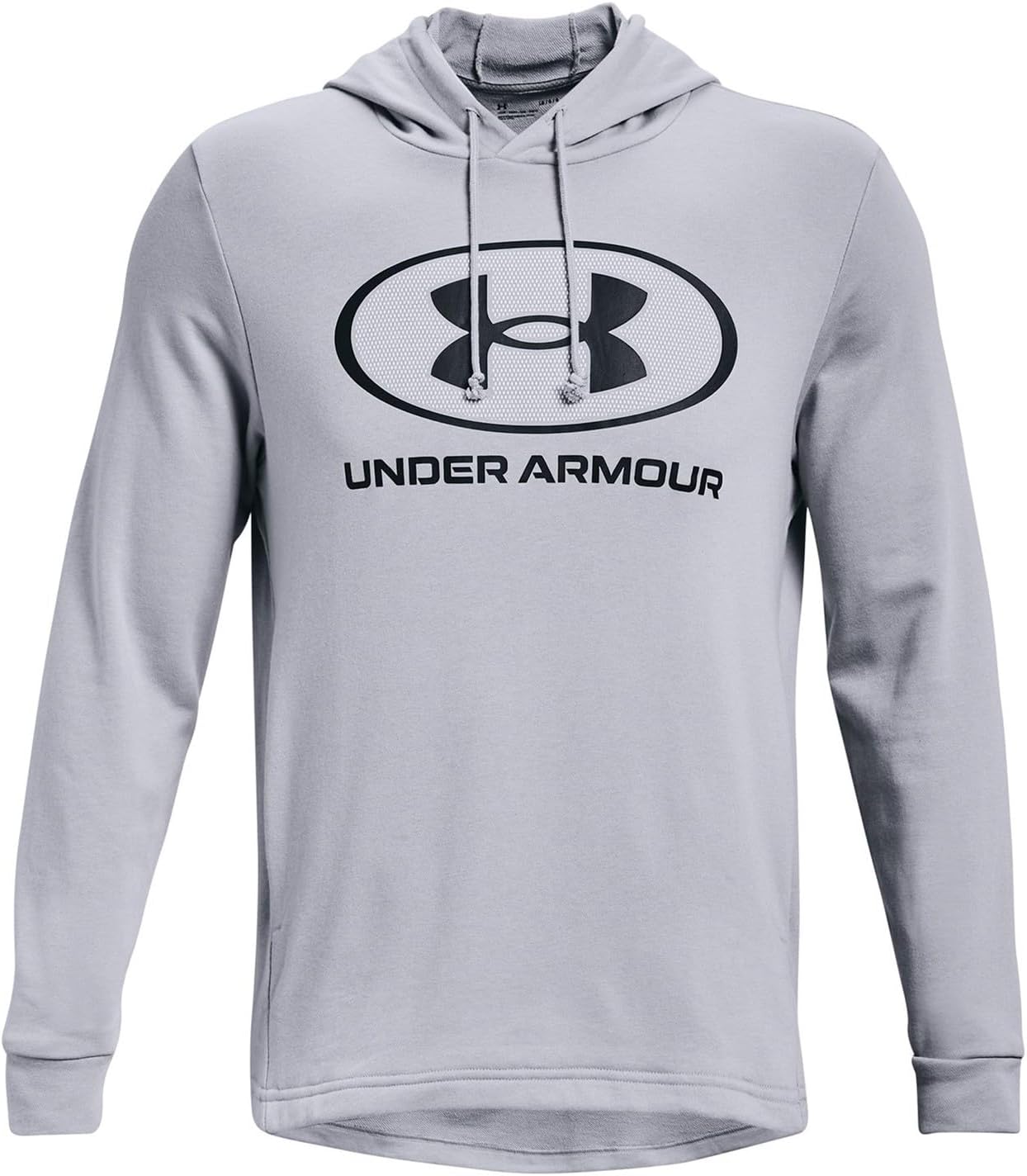 Under Armour Men's UA Rival Terry Pullover Hoodie 1369470 (Medium, Light Grey 011)