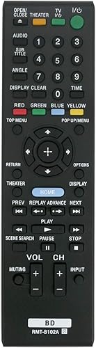 Miniatura 2 de Nuevo control remoto RMT-B102A reemplazo compatible con reproductor de DVD Blu-ray Sony BDP-S350 BDPS350 BDP-S350B BDPS350B BDP-S550 BDPS550