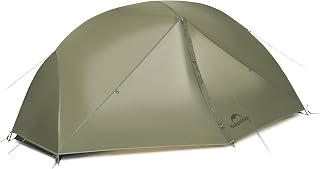 Naturehike公式ショップ テント 自立式 Mongar PRO 1人用 ダブルウォール 20Dナイロン 防水 防風 通気性 ソロキャン 登山 設営簡単 アウトドア グランドシート付き 軽量ギア コンパクト ツーリング ドーム型