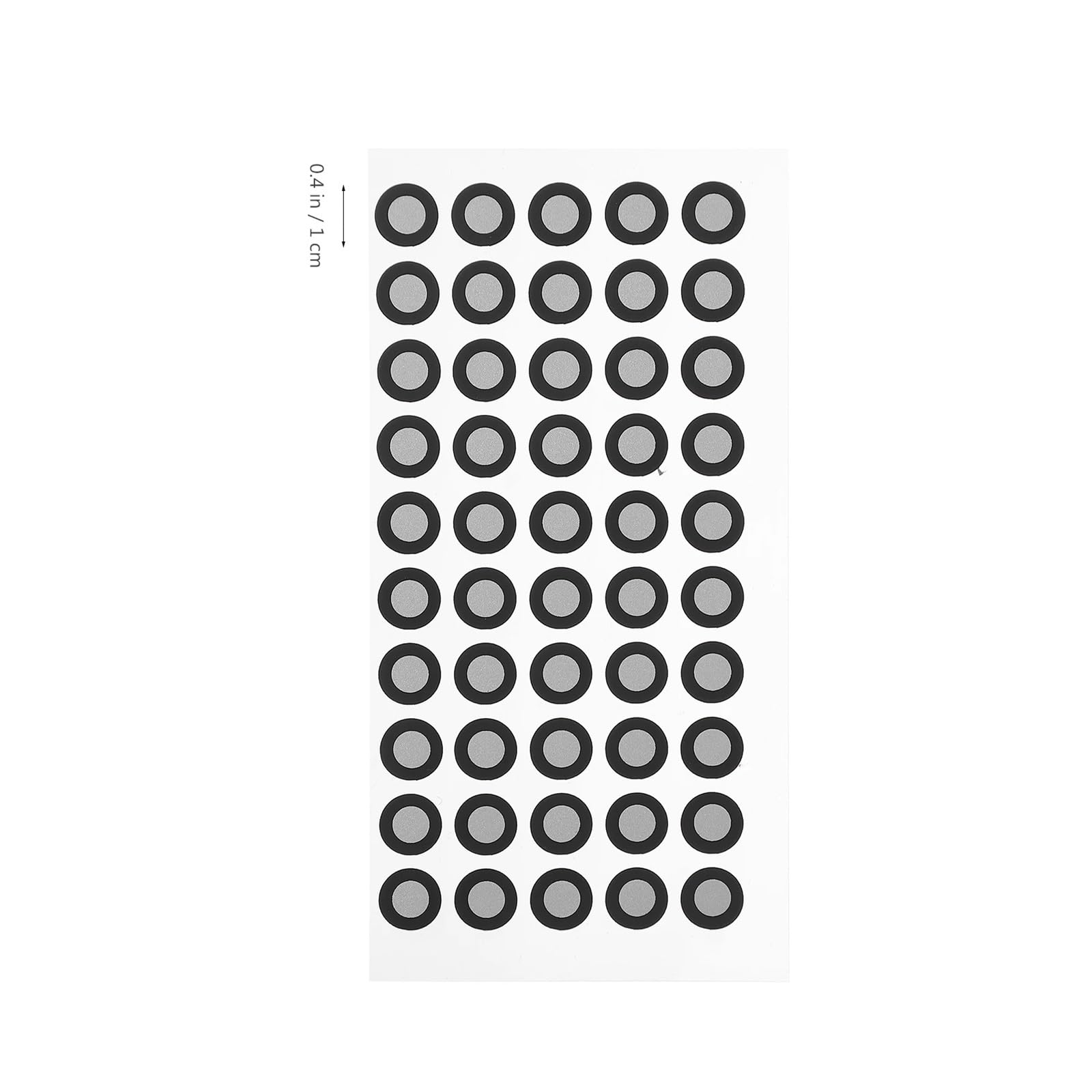 5 hojas de pegatinas for posicionamiento de escáner 3D, marcador de escáner 3D, marcador de puntos, plato giratorio, referencia de escaneo 3D Escaneo de alta precisión