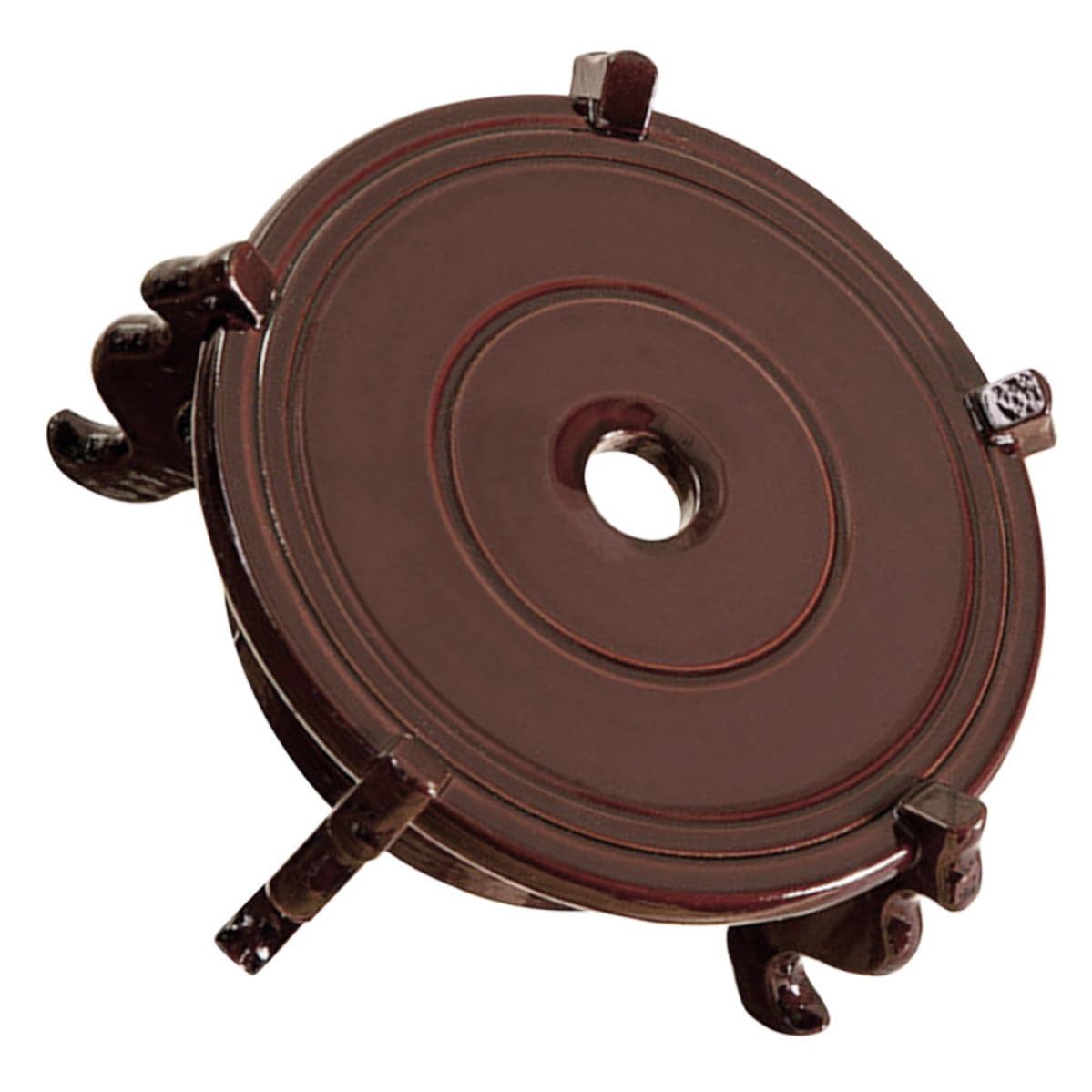 Zerodeko Soporte Humedad Ligero Patas Madera para Pequeñas Macetas de Resistente Evitar Adecuado para Plantas Hogar Suelo
