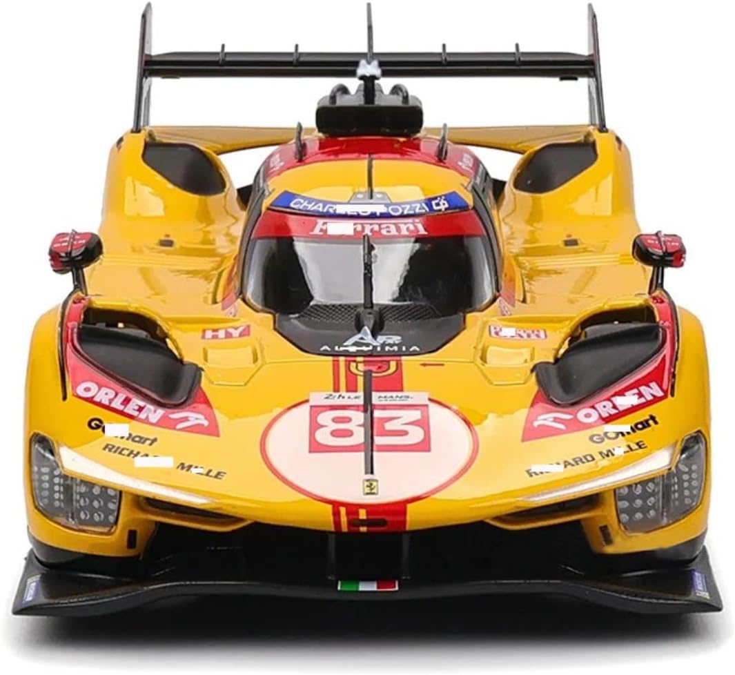 HTLNUZD 1/24 499P#83 Yifei Ye Alloy Diecast Car Model Lemans 24h Champion Edition | Luxury Adult Collection Vehicle | Premium Metal Craft | Gift for Collectors