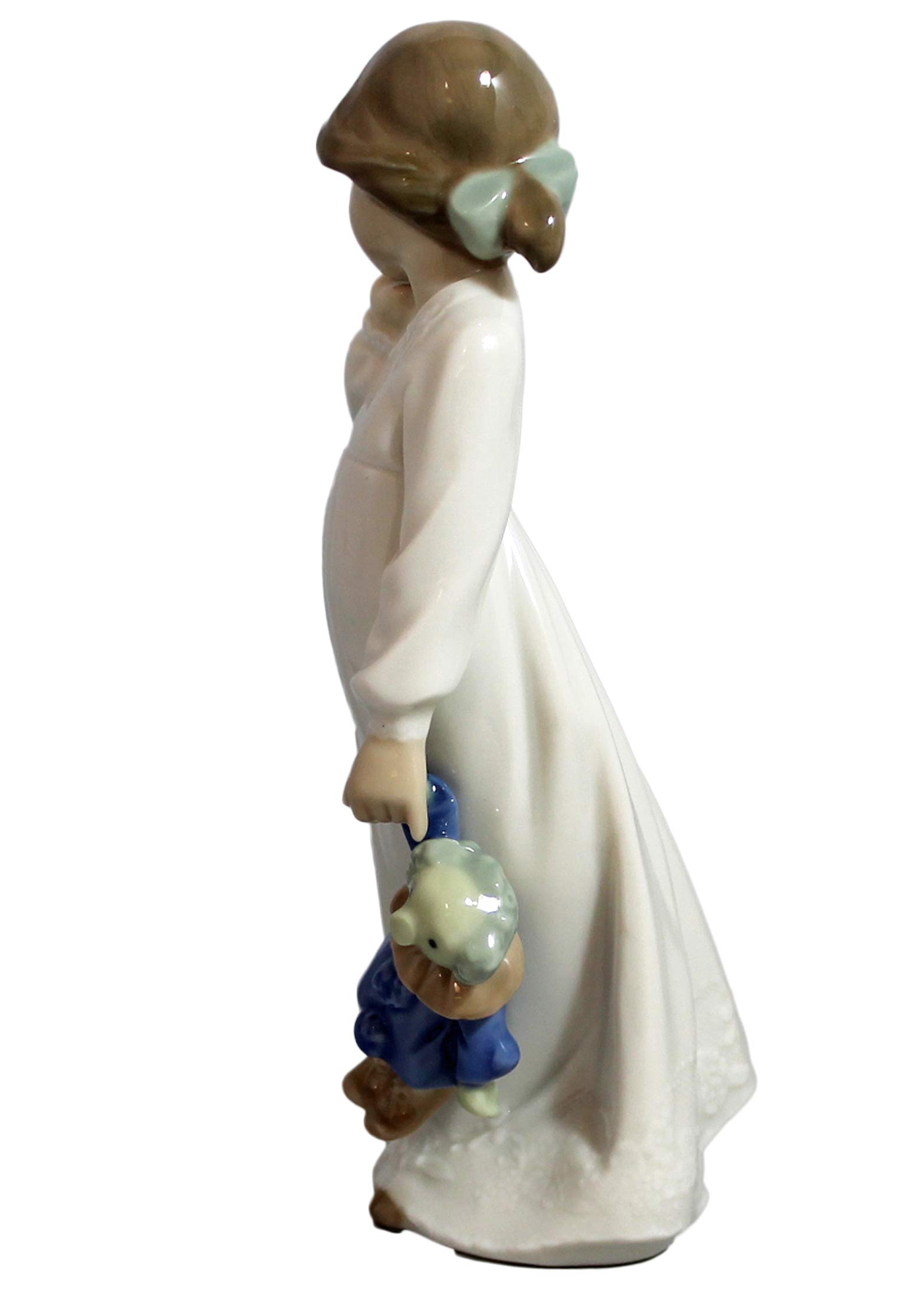 リヤドロ NAO BY LLADRO MY RAG DOLL #1108 BRAND NEW IN BOX LITTLE GIRL NIGHT GOWN SAVE$ FS Nao by Lladro Collectible Porcelain Figurine: MY RAG -