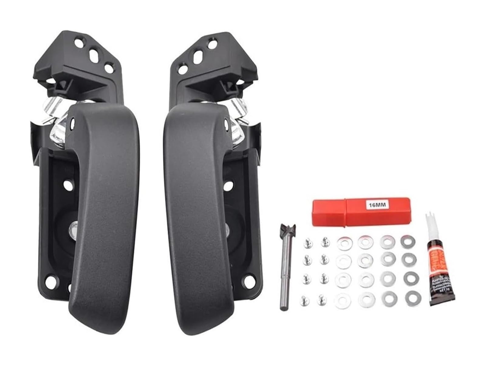 TYTYASS Inner Door Handle for Silverado 1500 2500 2007 2008 2009 2010 2011 2012 2013 Car Interior Left Right Door Handle 15936892(L+R)