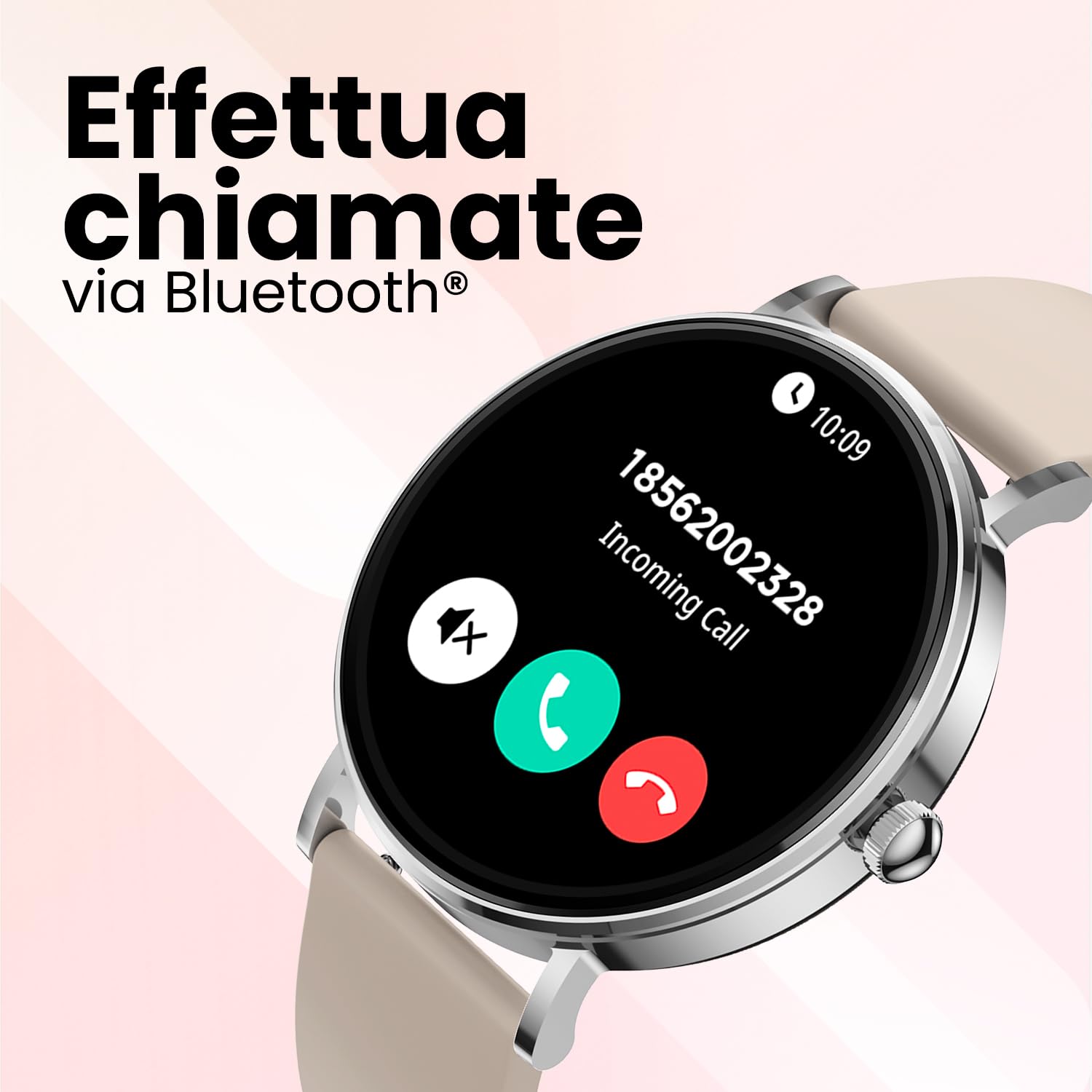 SPC SMARTEE DUO VELVET - Smartwatch AMOLED 1,32" | 2 cinturini, chiamate connettività Bluetooth, ricarica wireless, batteria 7 giorni, 100 sport, applicazione SPC SMART YOU