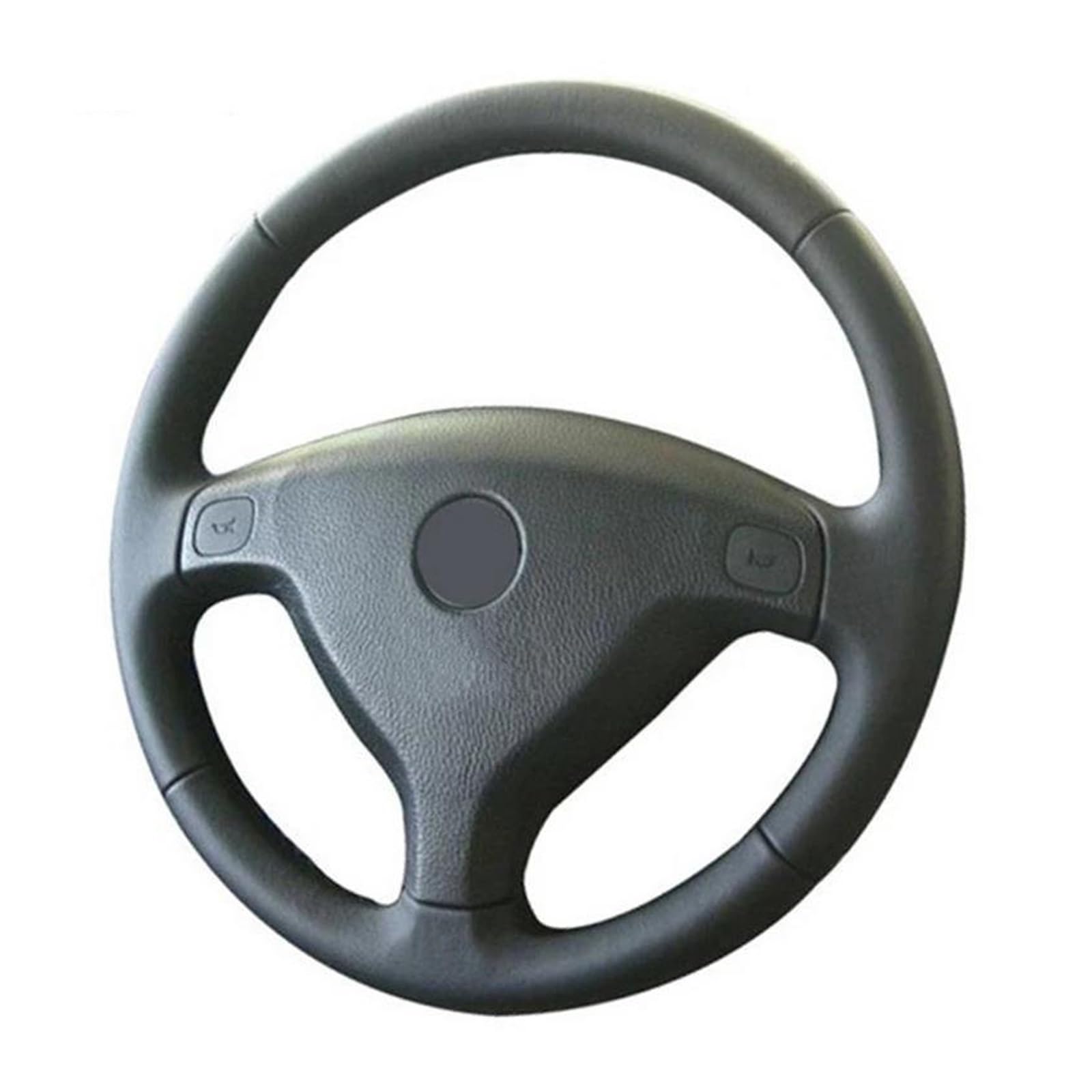 Steering Wheel Protective Cover For O&pel For Z&afira A 1999-2005 For B&uic-k For Sail For O&pel For A&stra G For A&stra H 1998-2007 Car Steering Wheel Cover Wheel Artificial Leather (Size : Gray Thr