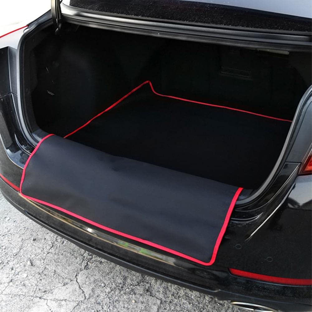 Alfombrilla Antideslizante Almohadilla Maletero Almohadilla Cuero Caja Trasera Tela Oxford Alfombrilla Maletero Fundas Asiento Almohadilla Trasera Manta Protector Maletero