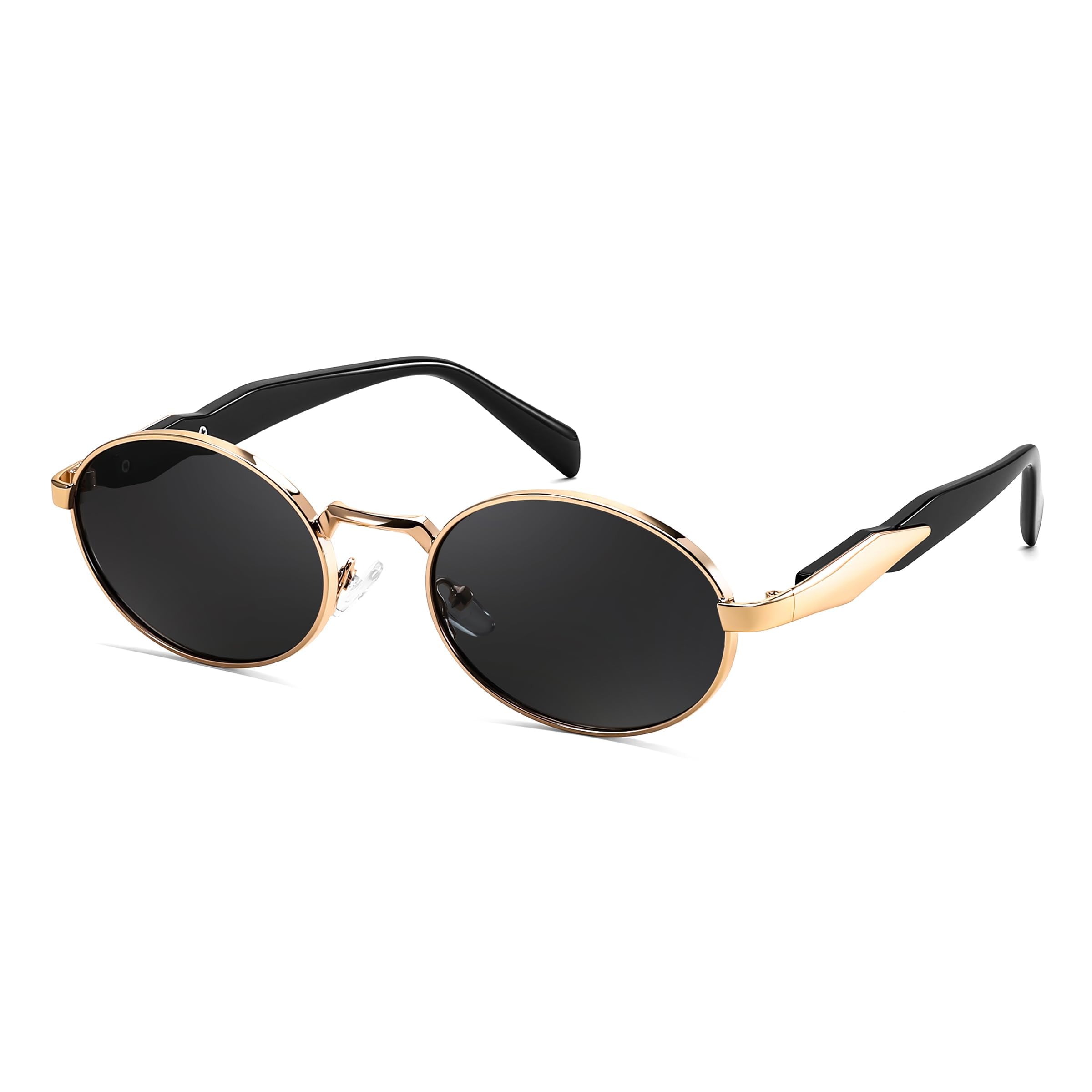 Trendy Oval Sunglasses for Women, Stylish Sun Glasses with UV400 Protection, Fashion Accessories Gift