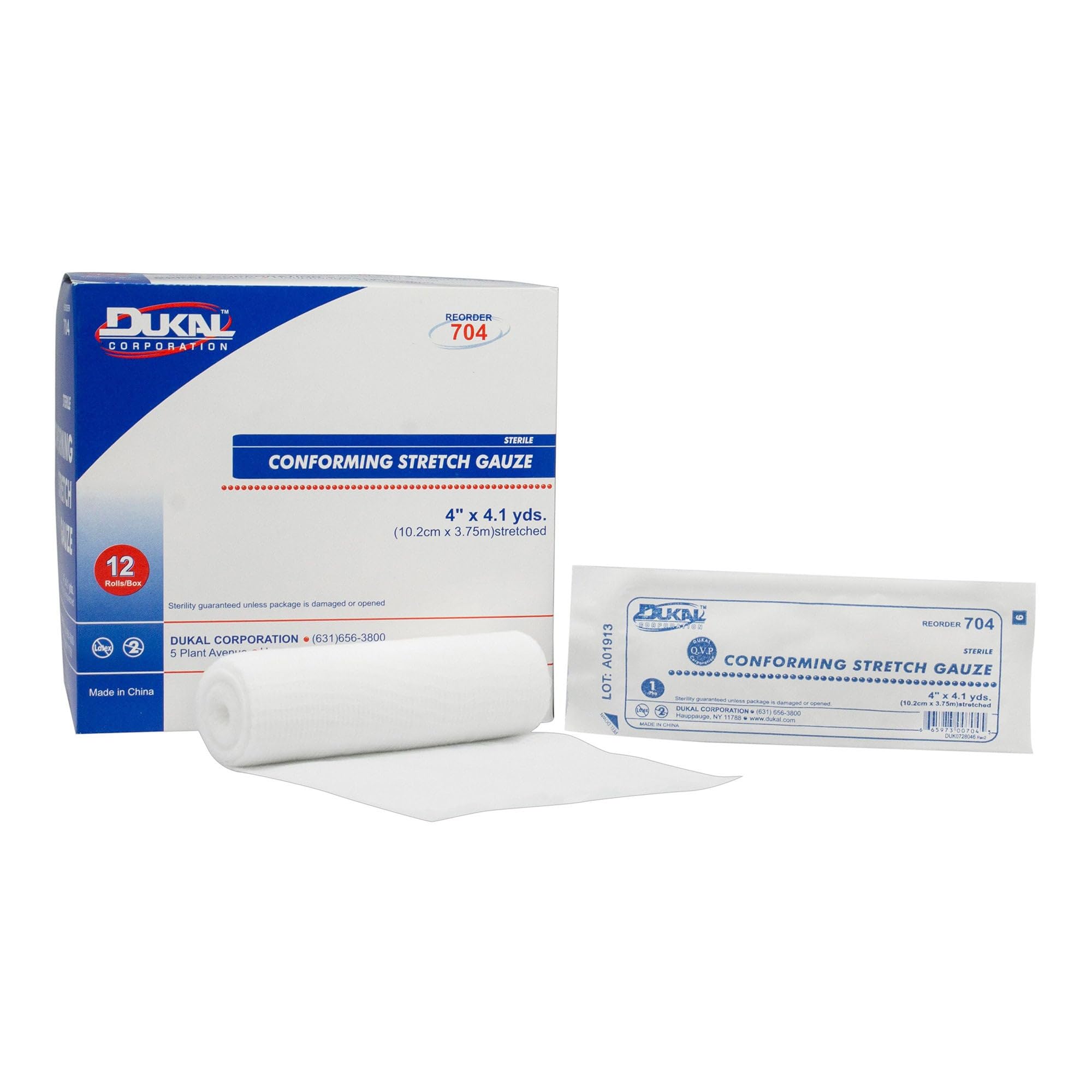 Dukal Sterile Stretch Gauze - Box of 12 -1