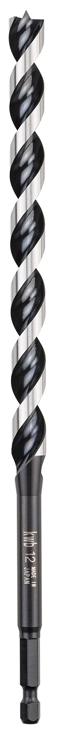 kwb 3-S Japan Snake bit Ø 16 Mm, 235 Mm Made of Bright-Ground Cv Steel with Super-Sharp Point Grinding, Centre Point and E 6.3 Shank