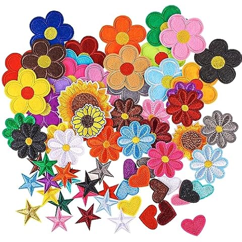 71 PCS Versatile Iron-On Patch Set Cover