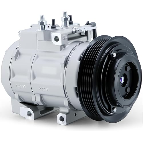 Air Conditioner AC Compressor Compatible with 2007-2014 Ford Expedition F-150, 2008-2010 Ford F-250 350 450 Super Duty, F53 & Lincoln Navigator Mark LT CO 10905X 9C3Z19703A 7C3Z19703AA
