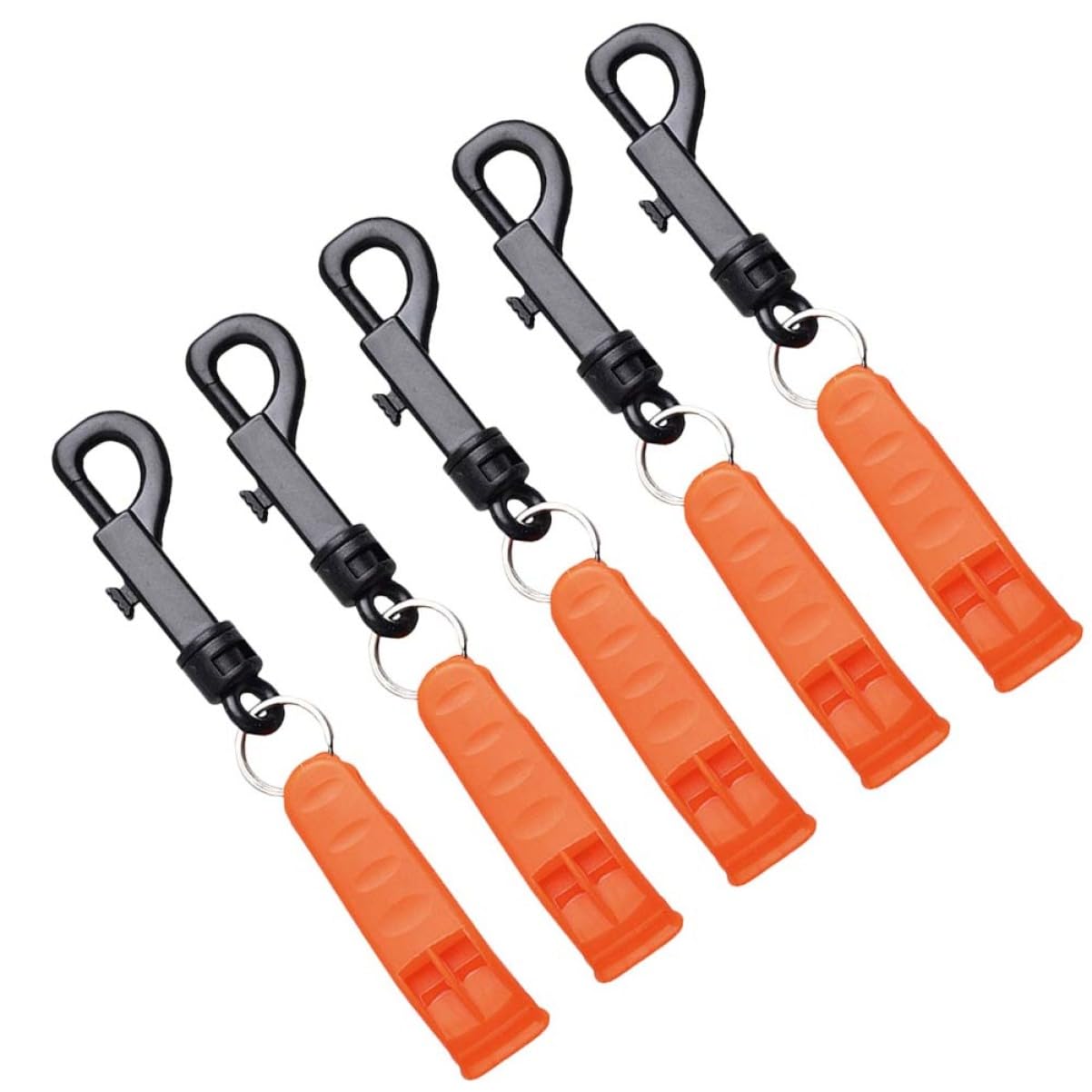 Toddmomy Silbato De Rescate Whistle Orange Cámping Silbato para Acampar Emergencia Silbato De Supervivencia Silbato De Senderismo Silbato para Exteriores El Plastico