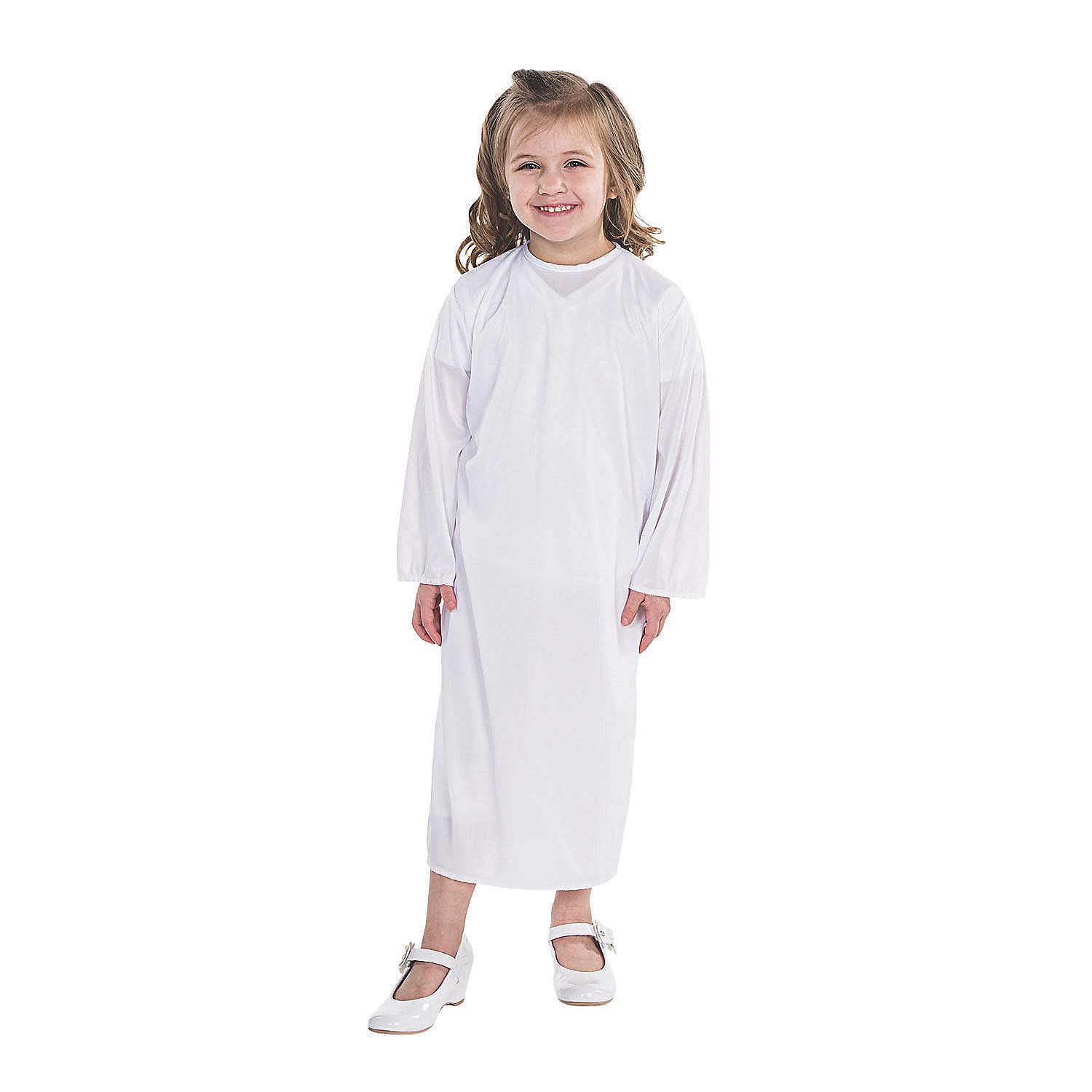Fun ExpressToddler White Nativity Gown for Christmas - Apparel Accessories - Costumes - Kids - Unisex Costumes - Christmas - 1 Piece