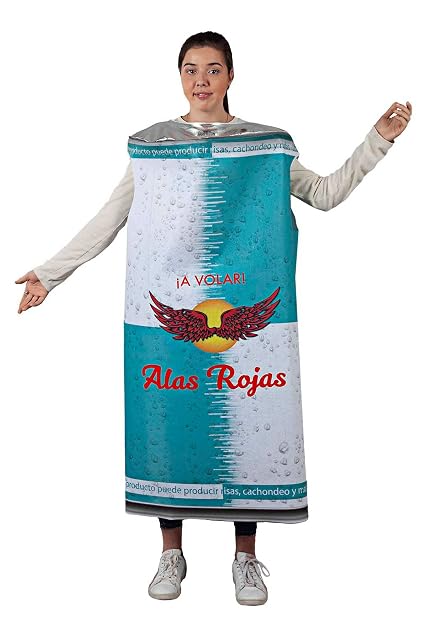 Fycar Disfraz bebida con alas - Producto Único