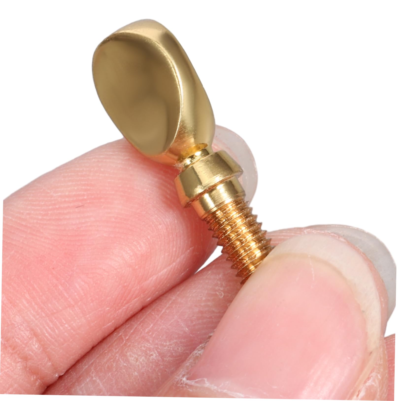 ibasenice Sax Repair Tools 4 Pack Saxophone Neck Screws Metal Screws Sax Neck Strap Parts Saxophone Accessories