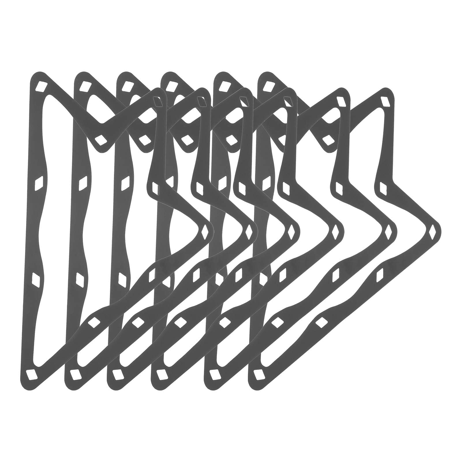 HERCHR Billiard Ball Rack, 6-Piece Triangular Pool Ball Rack Magic Sheet Support