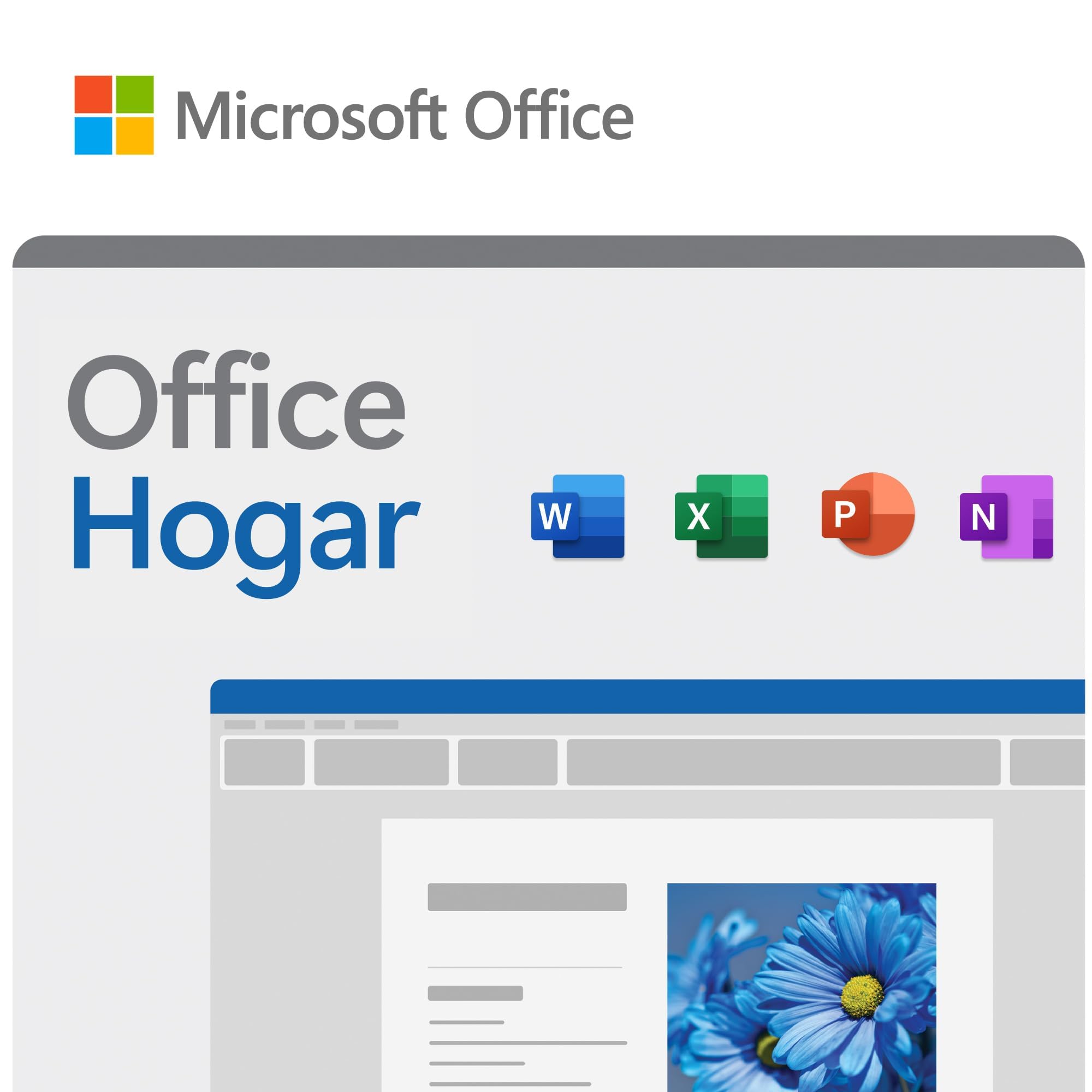 Microsoft Office Hogar 2024 |Código de activación enviado por email