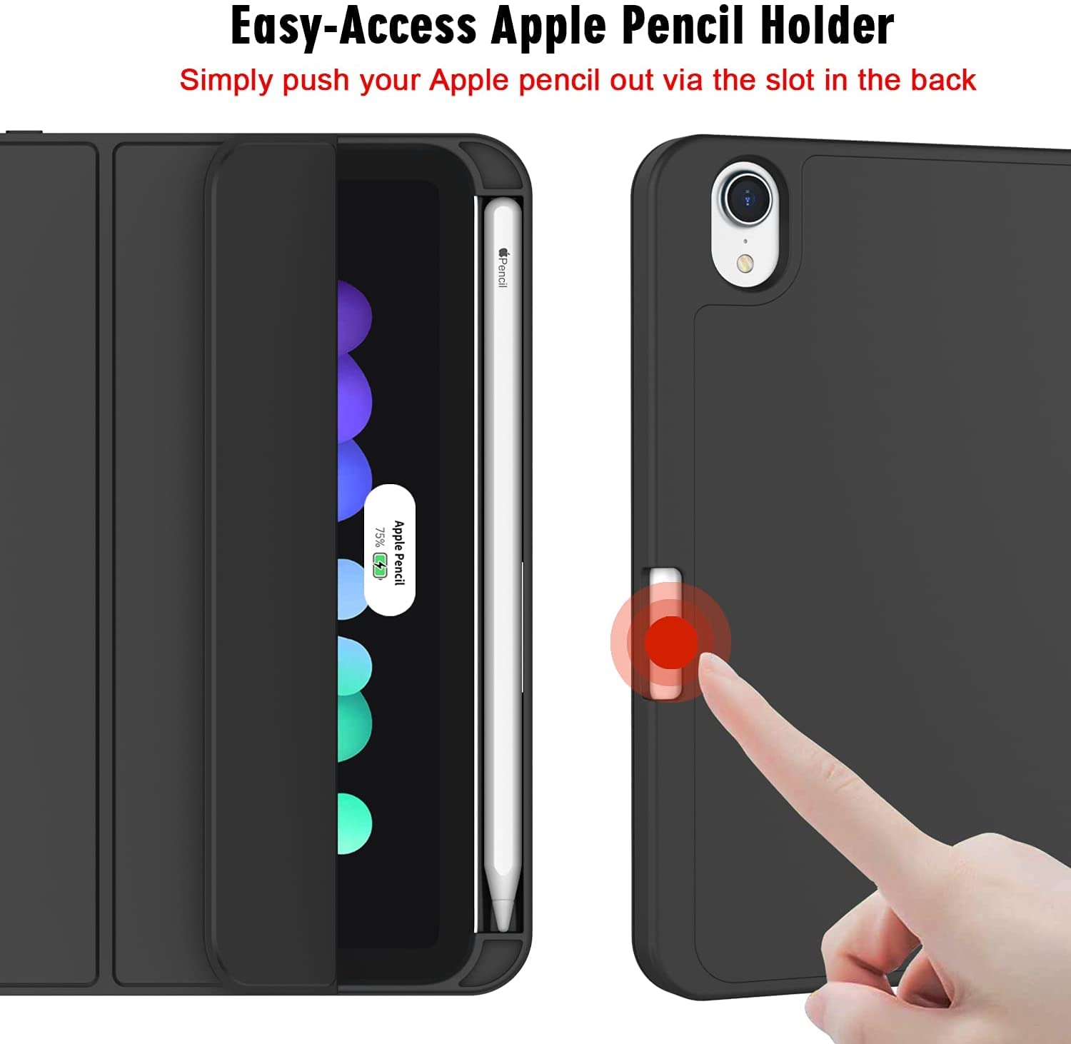 ProElite Smart Case for Apple iPad Mini 6/Mini 7 8.3 inch [Auto 