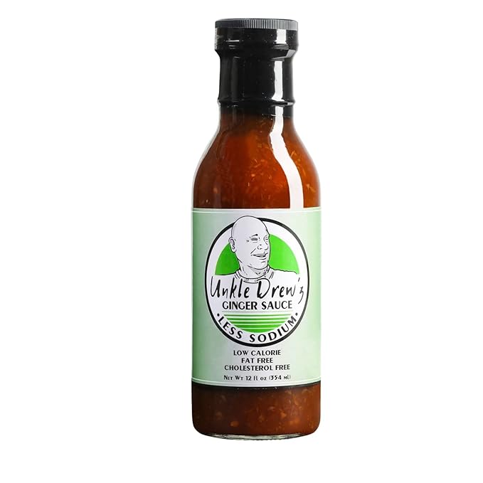 Unkle Drew'z Ginger Sauce, Dressing and Marinade, 12 fl oz