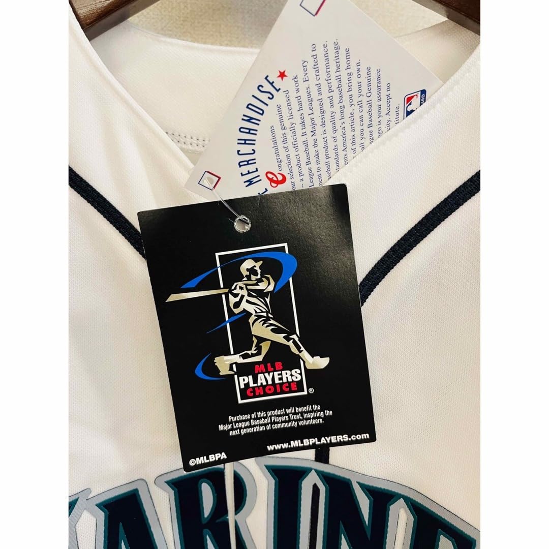 シアトルマリナーズ イチロー　ユニフォーム　マジェスティック　S Amazon.co.jp: Majestic MLBレプリカユニフォーム イチロー