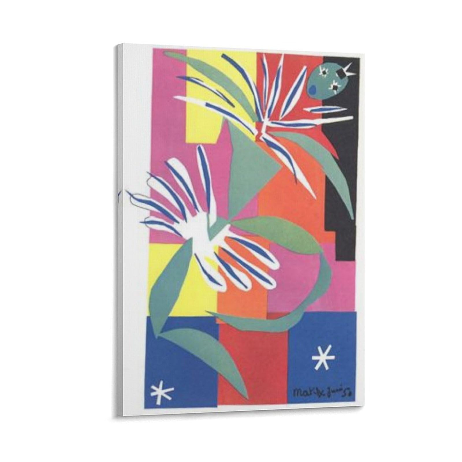 SXDMOUBK Henri Matisse The Creole Dancer Print - Famous Painting Poster Room Aesthetic Art Wall Canvas Modern Bedroom Decor 20x30inch(50x75cm)