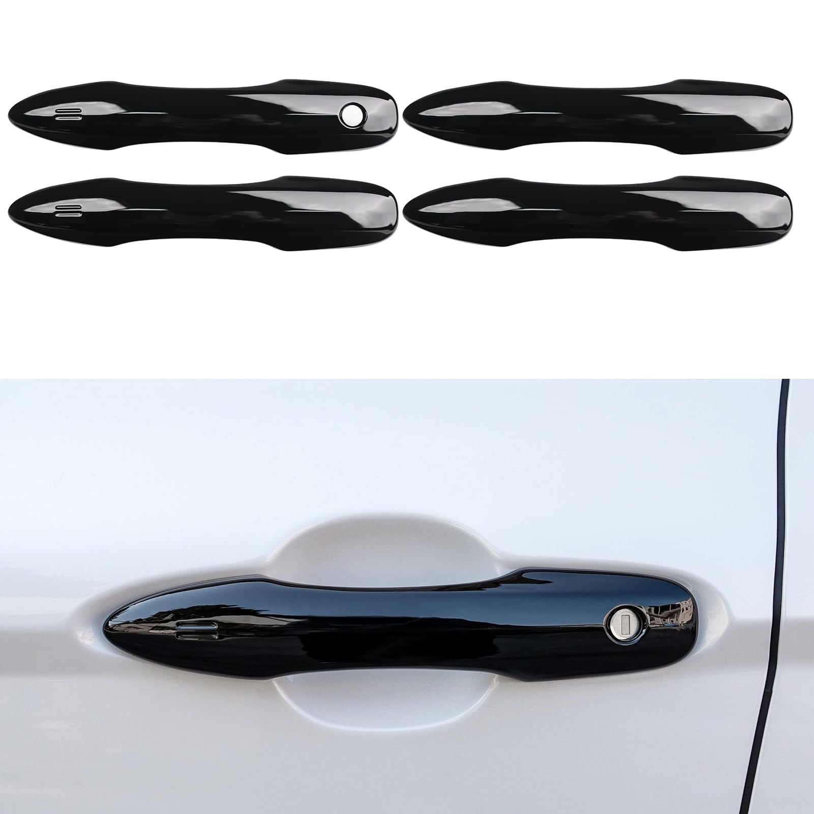 CKE No Adhesive Snap-on Compatible with Toyota Camry 2026 2025 2024-2018 for Corolla Venza Avalon Pruis Accessories Car
