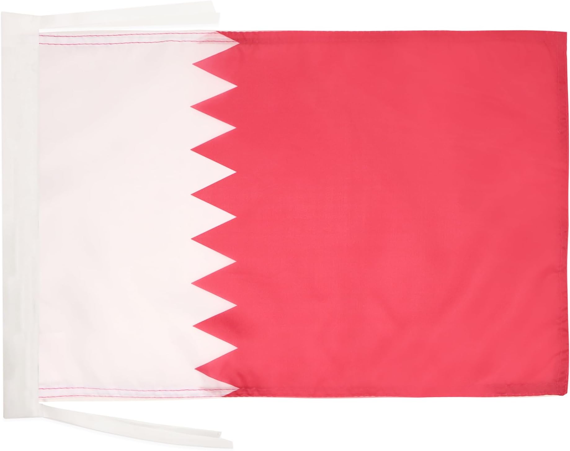 Qatar Flag 18'' x 12'' cords - Qatari SMALL flags 30 x 45cm - Banner 18x12 in