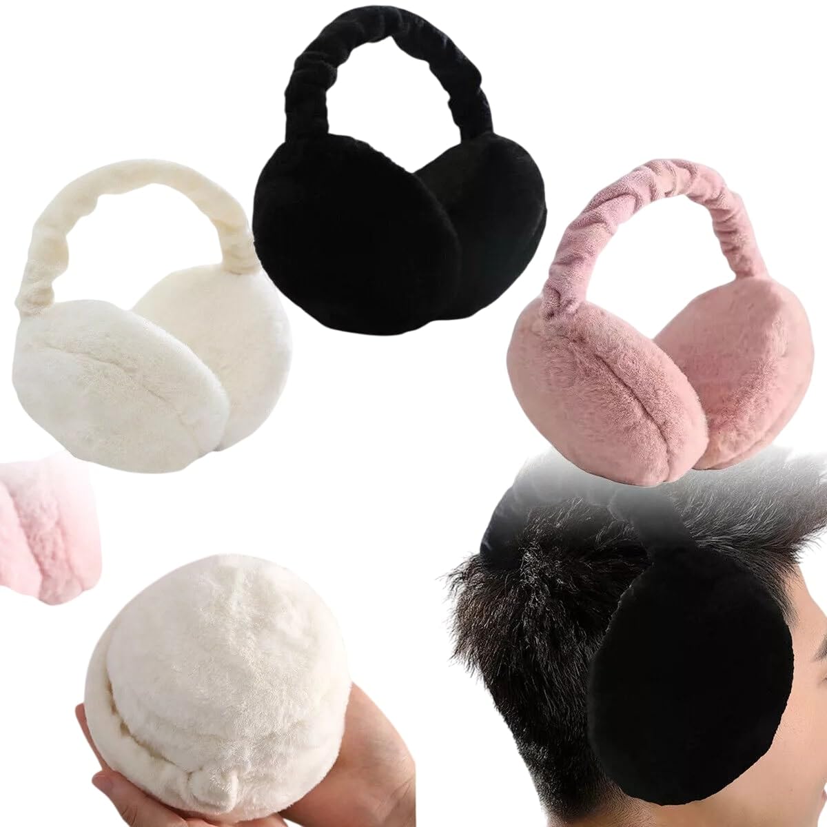 Winter Premium Outdoor Wear EarMuffs/Warmer for Kids and Adults Hair Accessory for winters-image-19
