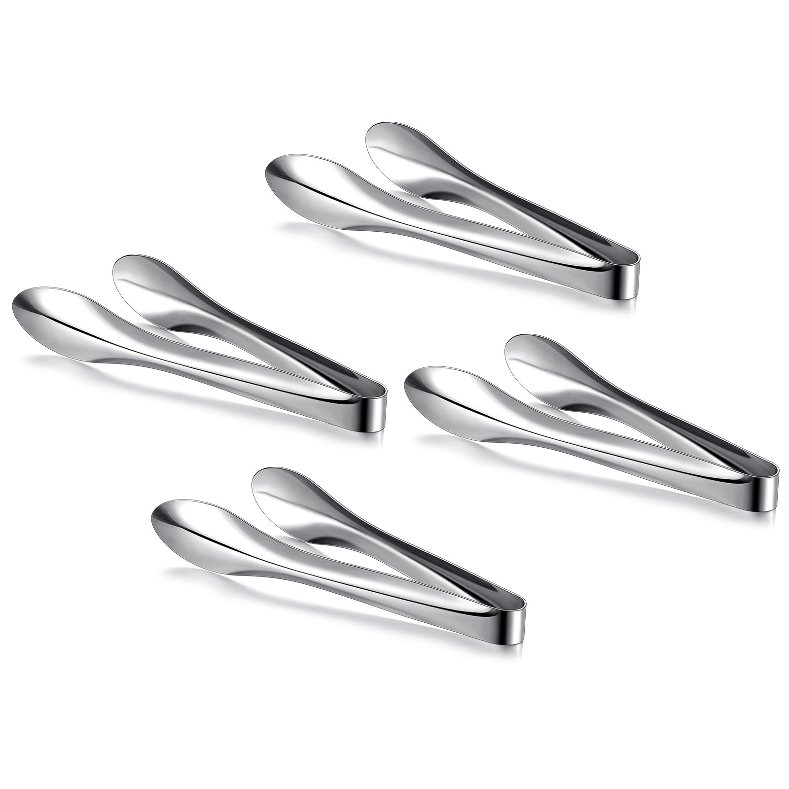 Silver Serving Tongs - 2 Pack -14