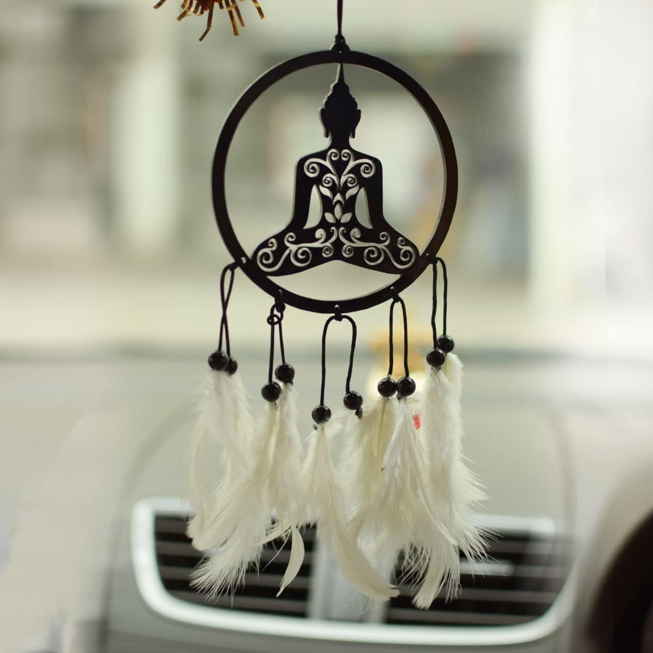 Buddha Engraving Spiritual Car Hanging Accessories: Elevate Car, Home, and Office Décor with Divine God Elegance-image-32