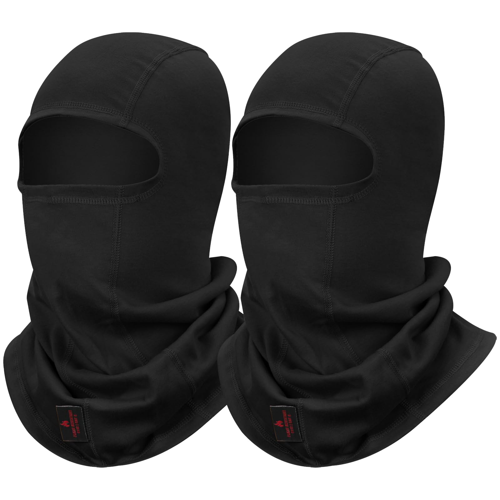 FR Face Mask for Men – Fire Resistant Balaclava Welding Head Cover, 100% Cotton Full Face Hood &amp; Neck Protector