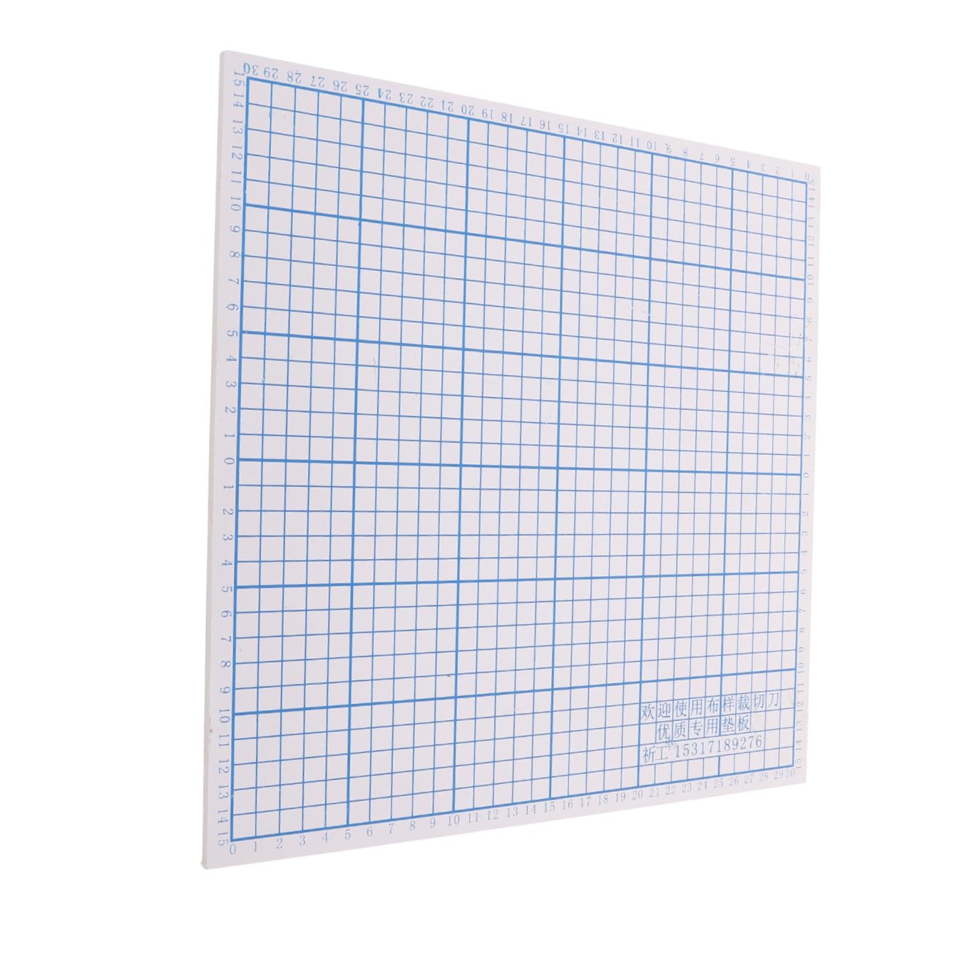 Veemoon Tappetino da Taglio di Precisione per Tessuti 30X30 CM in PVC ad Alta Durezza Griglia Metrica Ricambio per Macchina da Cucito e Taglierina per Lavoro Professionale e Progetti