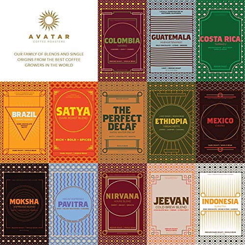 Avatar Coffee Roasters Nirvana Blend 12 onzas molido medio miniatura 7