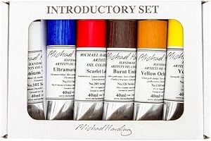 Artist Oli Colours, Introductory Oil Paint Set, Six 40ml Tubes