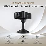Hidden Camera 4K Ultra HD, Mini WiFi Spy Camera with Night Vision, Motion Detection & Real-Time App Alerts, SD Card & Cloud Storage, Battery Powered Indoor Security Camera for Home & Office