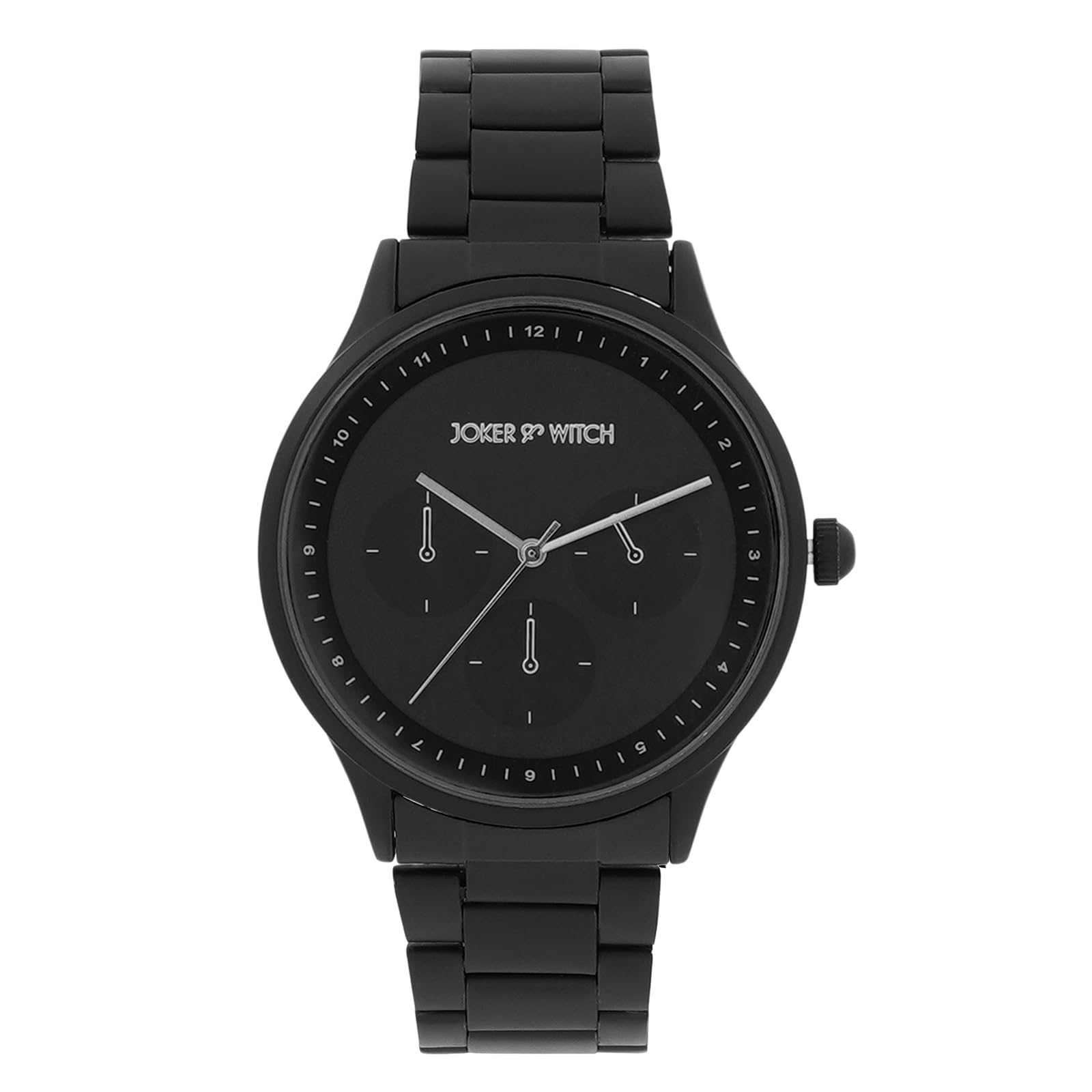 Joker & Witch Nexus Black Stainless Steel Strap Watch Analogue Watch for Men (B0CZXR3HGZ) Amazon Price History, Amazon Price Tracker