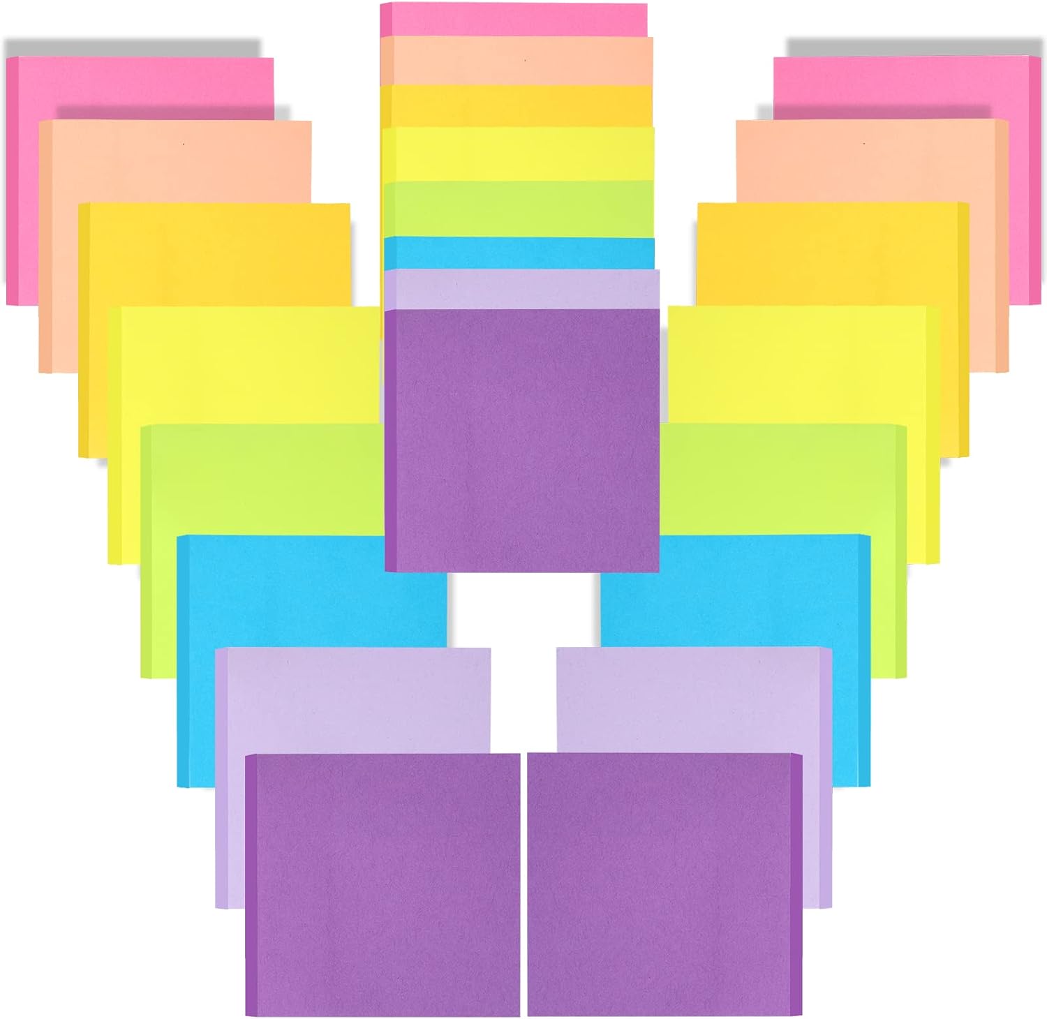 Sticky Notes 3x3 in,Sticky Notes 100 Sheets/Pad Sticky