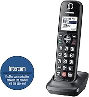 Vista 5 de Panasonic Accesorio de extensión de teléfono inalámbrico para conectar a la estación base expandible - KX-TGFA85B (negro)