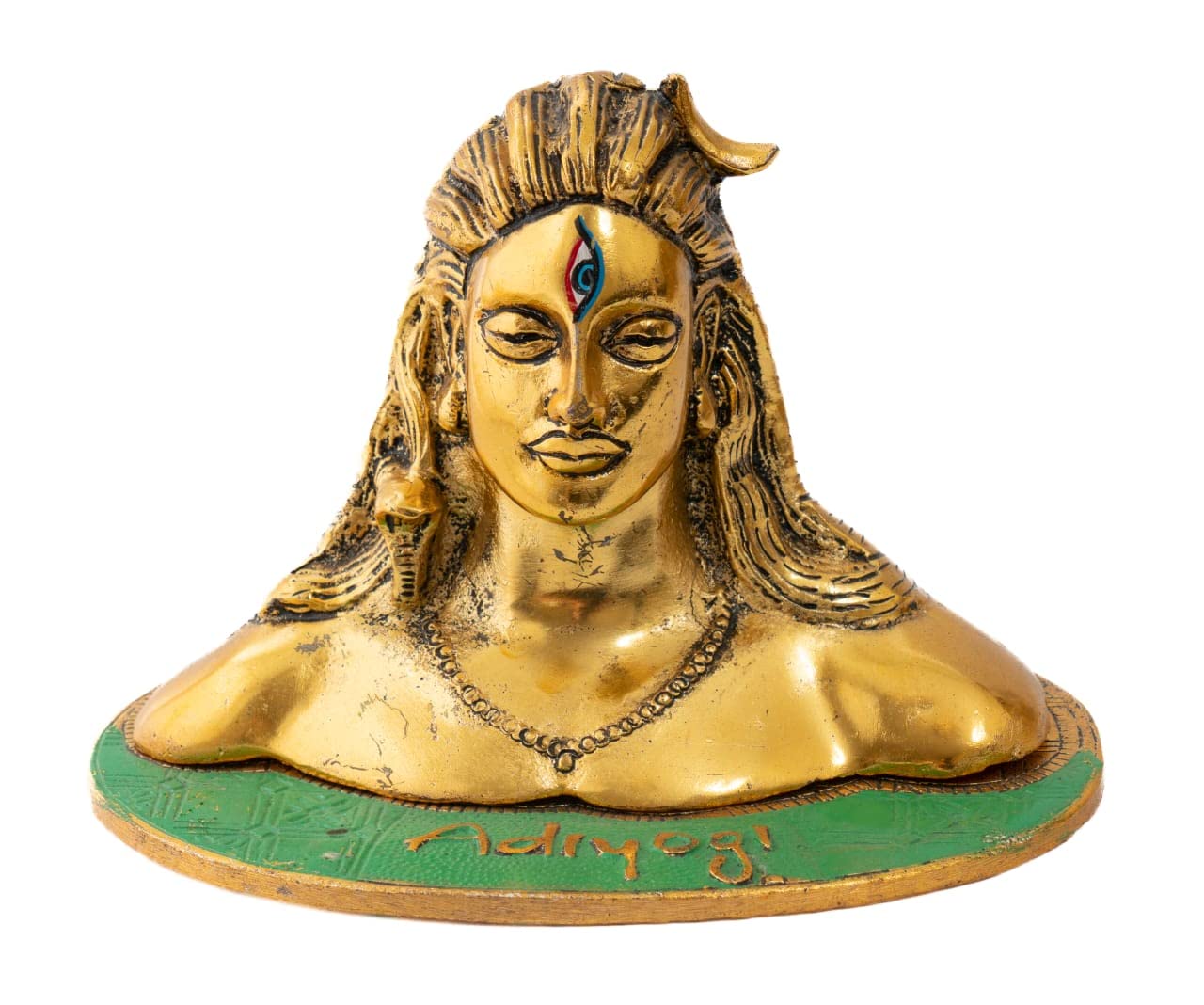 Shiva Statue Murti Car Copper Metal Small Lord Shivji Shiv Shiva Statue Murti Car Copper Metal Small Lord Shivji Shiv
