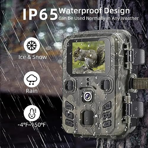 Caméra de chasse Bluetooth DELURA pour observer la faune du jardin