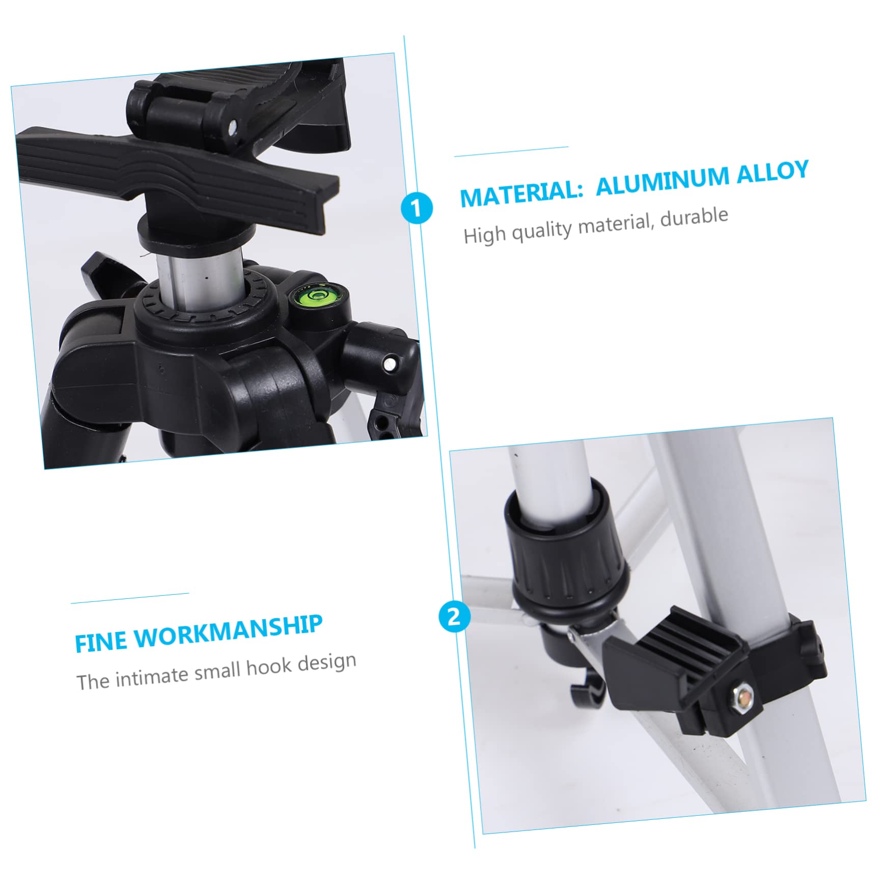 TEHAUX Foldable Easel Stand Mit Verstellbarer Höhe Stabiler Tripod Maleständer Für Drinnen Und Draußen Für Zeichnungen Malerei Und Ausstellungen