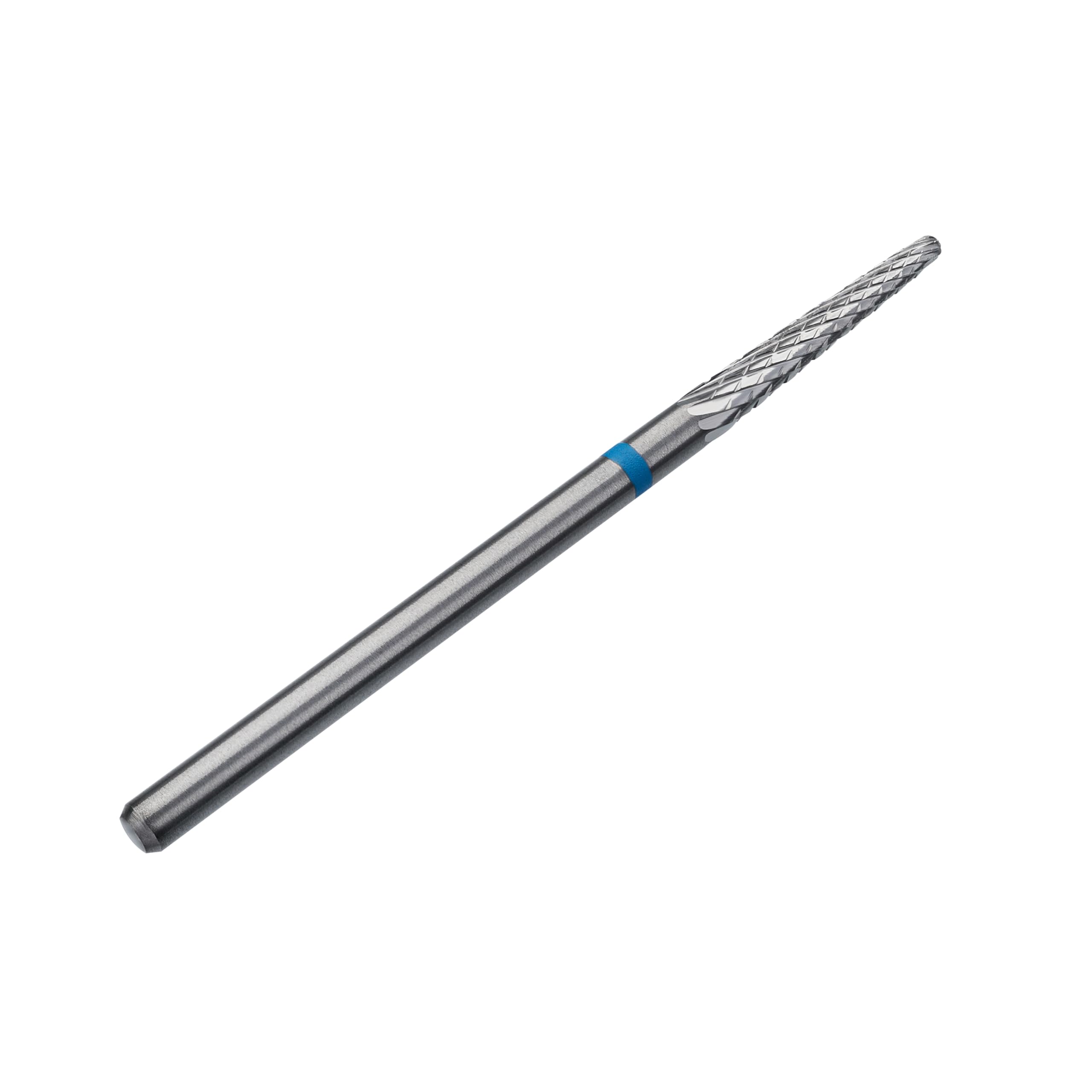 STALEKS PRO by Natury Nails fresa in carburo di tungsteno per tornio unghie, punta da 2,3 mm. Forma conica (grana media)