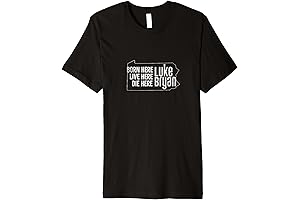 Luke Bryan - Born Here Live Here Die Here: Pennsylvania Premium T-Shirt