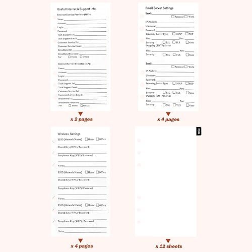 Miniatura 5 de BTSFTOGET Libro de contraseñas pequeño con pestañas alfabéticas. Cuaderno de 316 páginas con cerradura para computadora y sitios web, tapa dura de