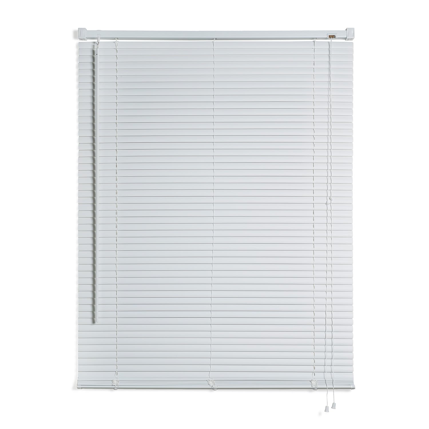 Jalousien für Fenster innen aus Vinyl-PVC auch für Türen 120x250 cm Weiß