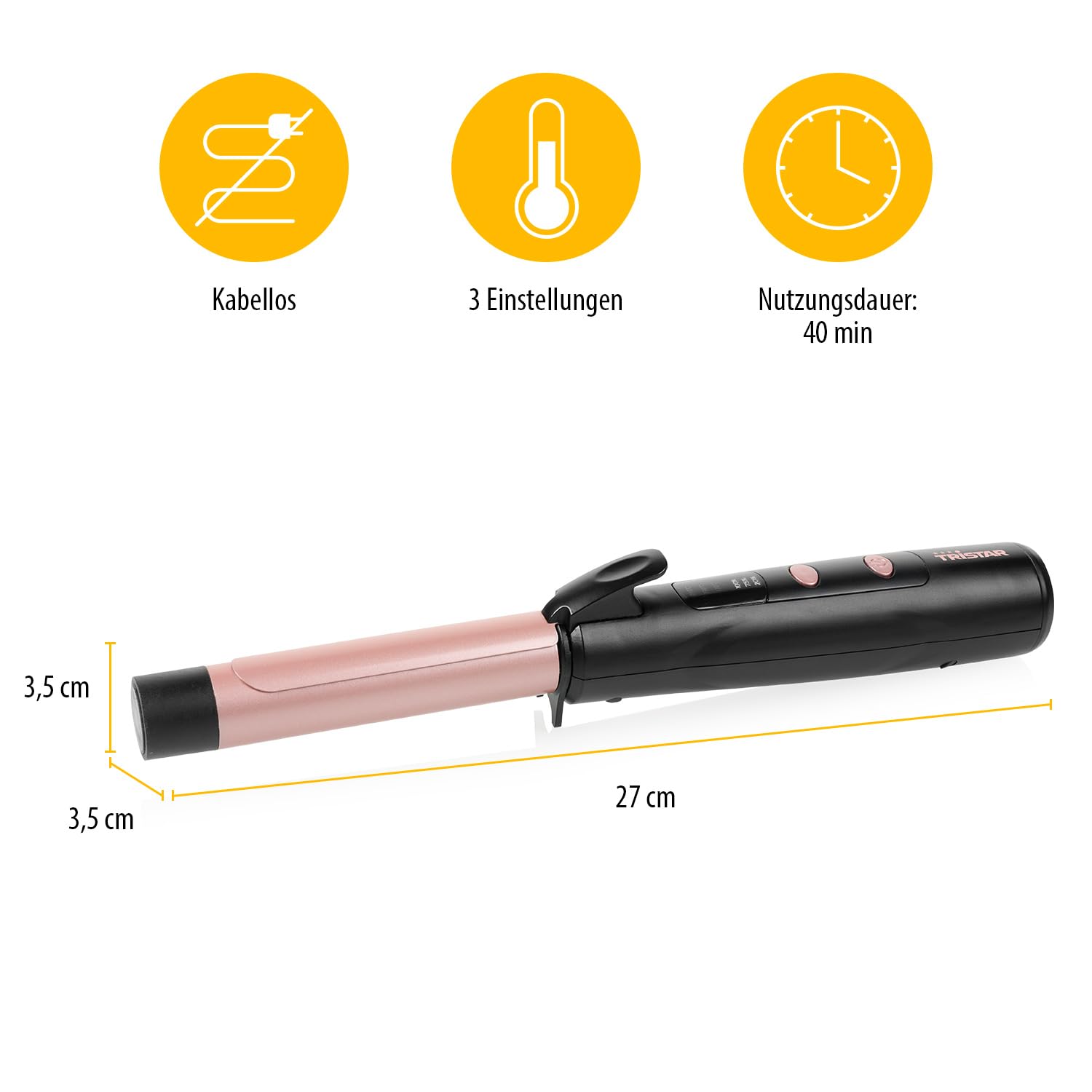 Tristar Hd-2502 Hair Straightener One Size