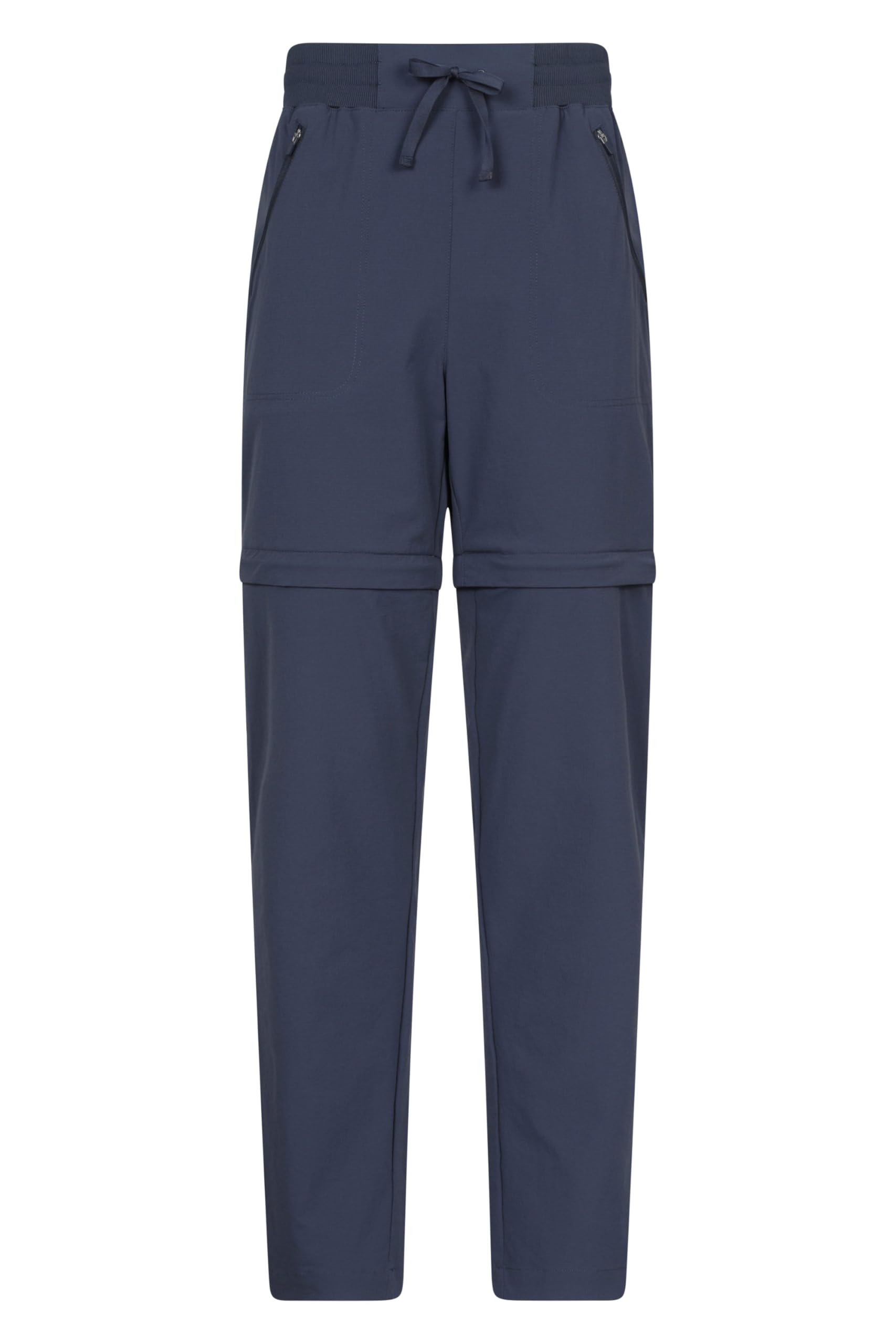 Explorer Womens Shorter Zip Off Trousers - Navy