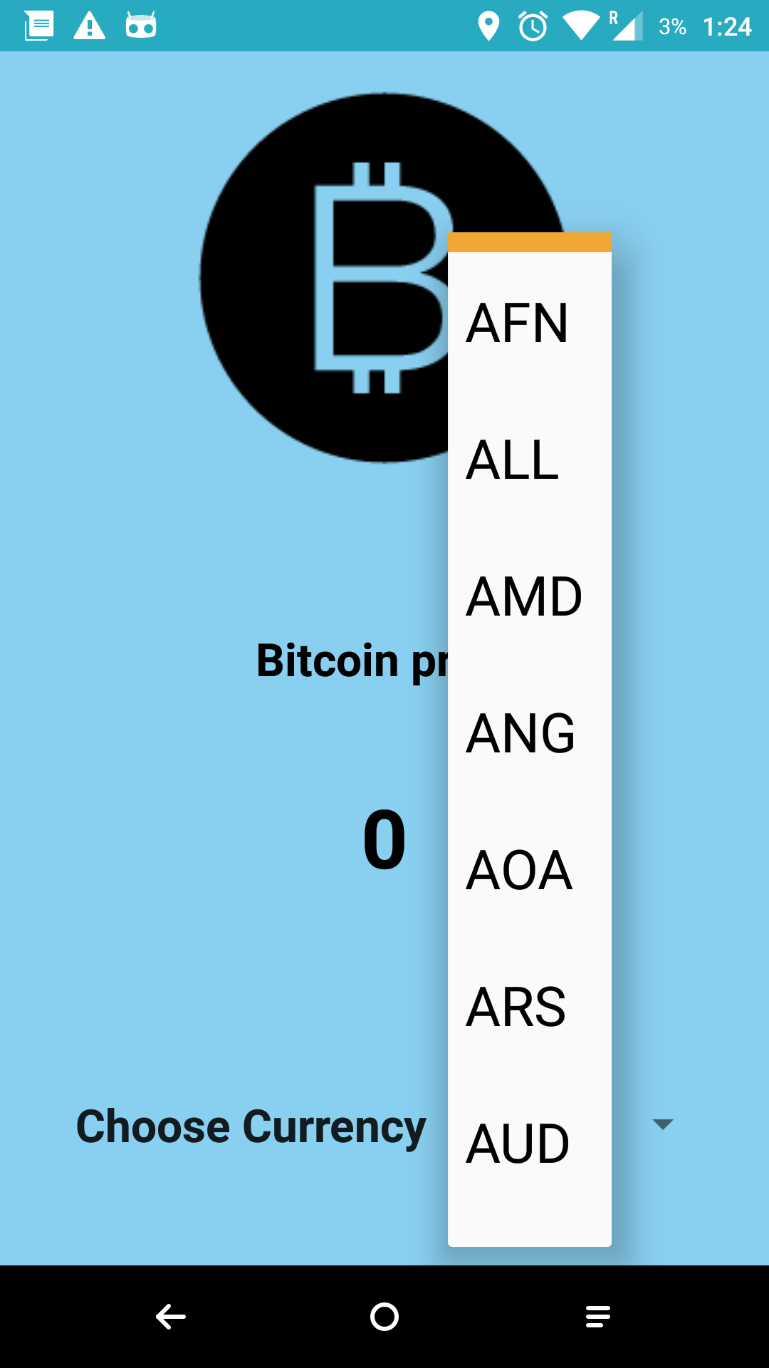 Bitcoin price - App on Amazon Appstore