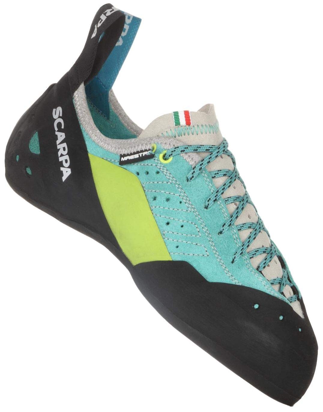 SCARPA Maestro ECO Climbing Shoe - Women's Green Blue 37.5